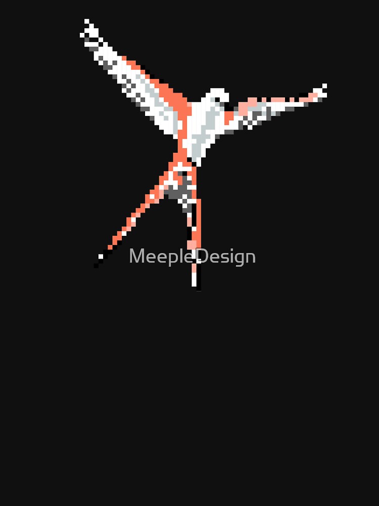 Wingspan Pixel Design - Board Game Inspired Graphic - Tabletop Gaming by MeepleDesign