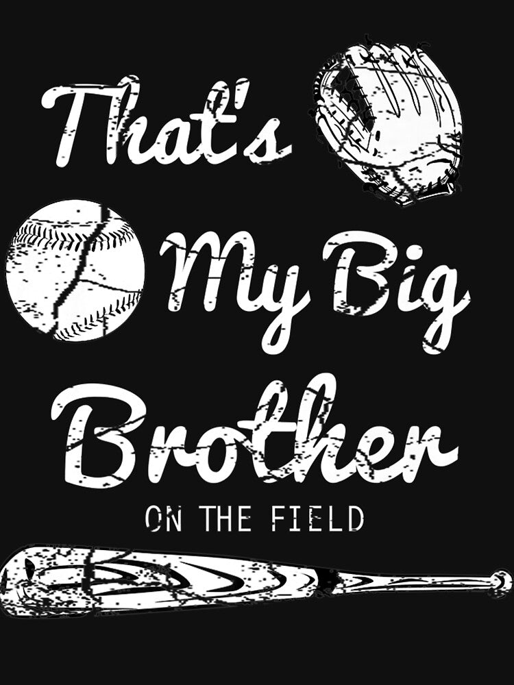 Baseball For Kids Big Brother Little Brother by michellexkelly
