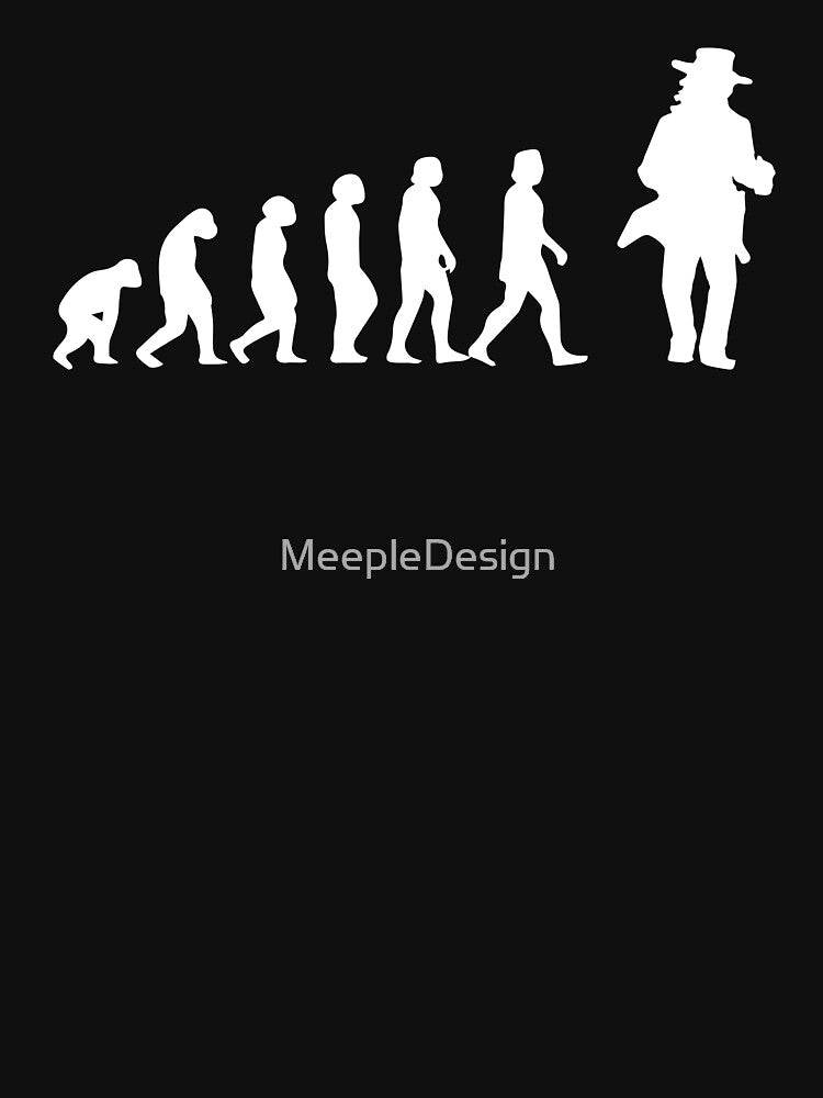 Western Legends Evolution - Board Game Inspired Graphic - Tabletop Gaming  - BGG by MeepleDesign