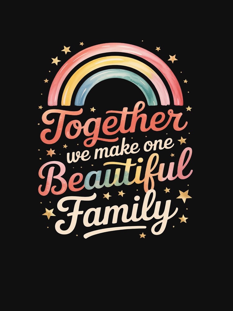 Together We Make One Beautiful Family Reunion Group Matching by BubblePancake