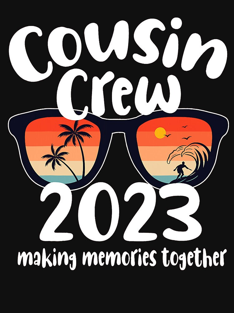 Cousin Crew 2023 Summer Vacation Beach Family Trip Reunion by DurwardShouse