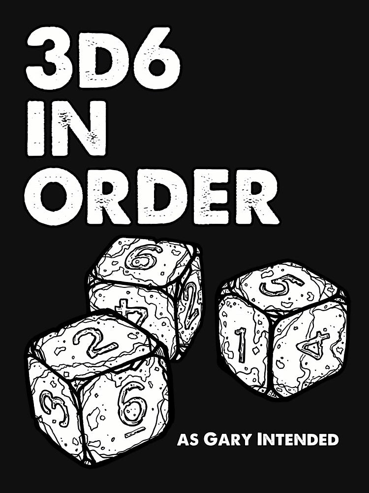 3D6 In Order. As Gary Intended. by Poojadaram21