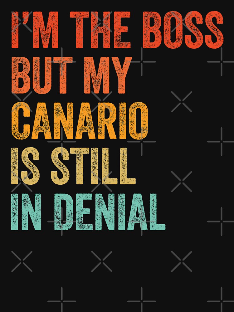 Copy of I'm The Boss But My Canario Is Still In Denial - Funny Perro de Presa Canario Dog Gift by Guarddogdrive