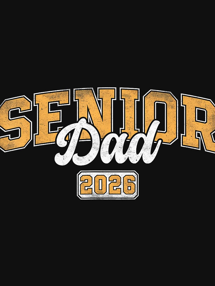 Senior Dad Class of 2026 Graduate Father Varsity Graduation by GreggRoss