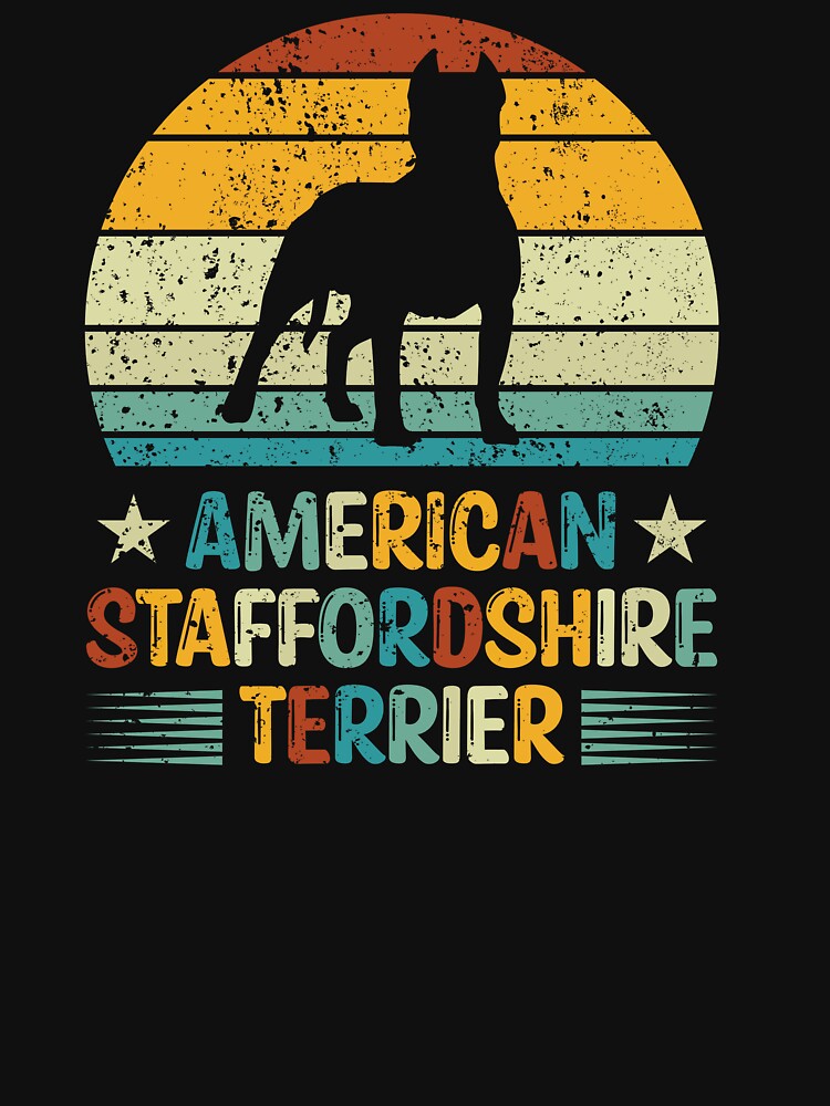 I Love My American Staffordshire Terrier Dog Owner Pet Lover by StickChic