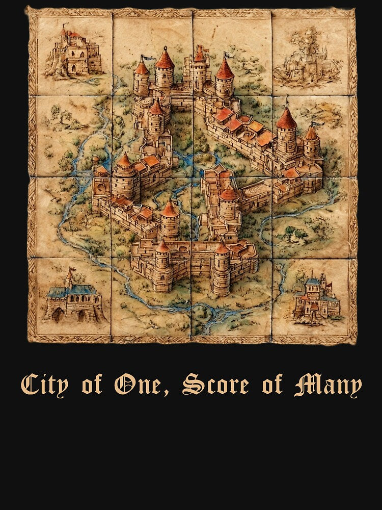 Carcassonne Board Game by Oak and Willow Goods