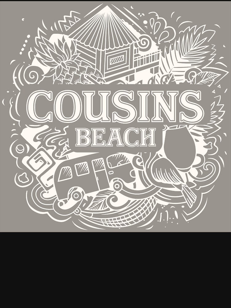Matching Cousins Beach Shirts – Summer Family Vacation Coastal Design by PixelWaveBD
