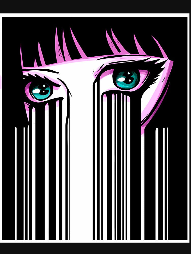 Anime Eyes Japan Vaporwave by RasmusIkola