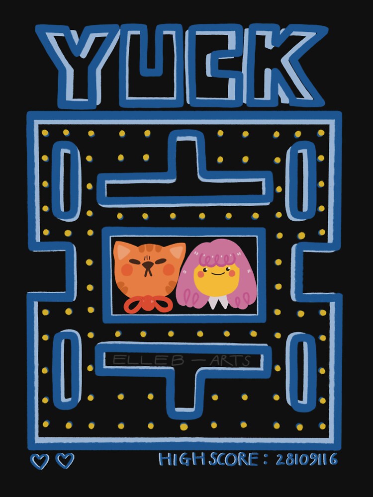 Retro arcade print by elleb-arts