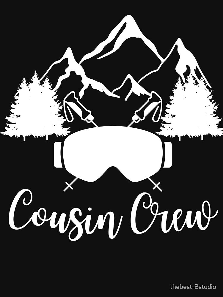 Cousin Crew Family Ski Trip Matching by thebest-2studio