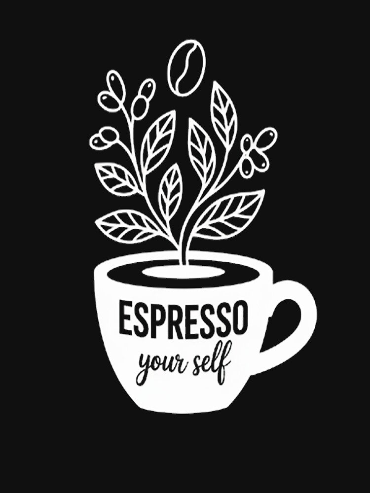 Espresso Yourself Coffee Caffeine Lover Barista by Lucaseinar