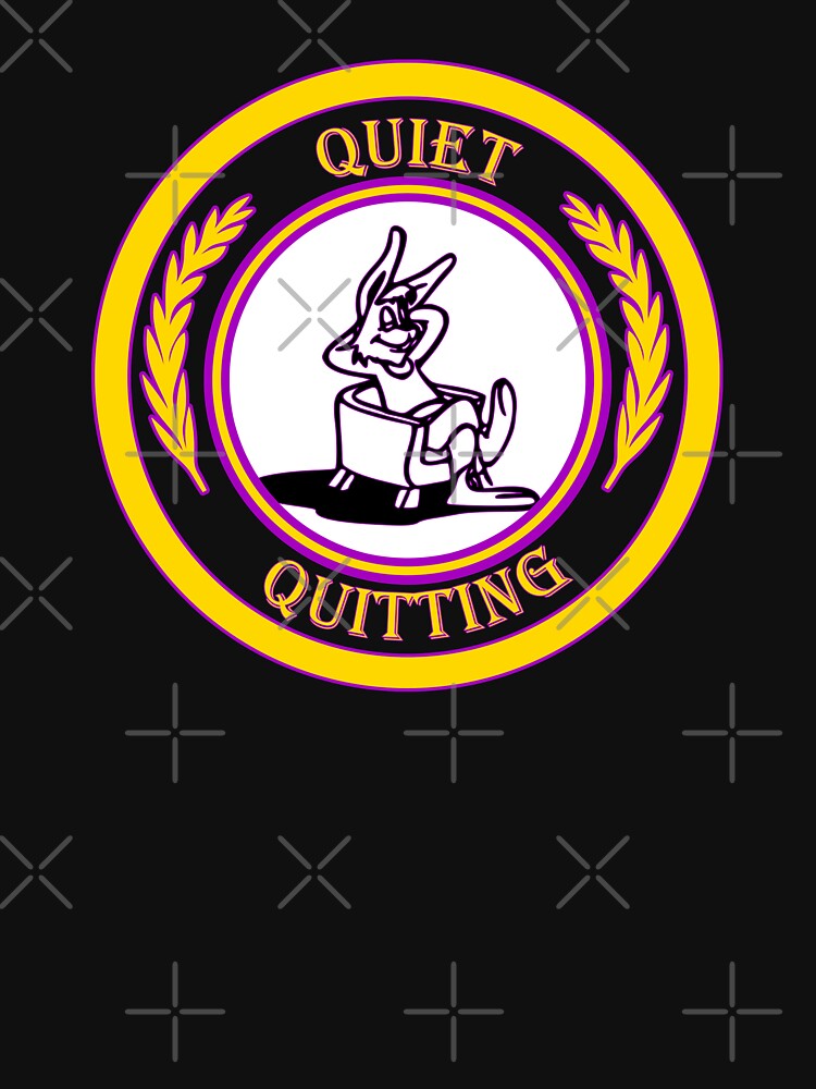 Quiet Quitting Resting Expert Bunny - Chill Retro Design for T-shirts, iPhone Cases, Stickers and Other Accessories by Ridiculam Toga