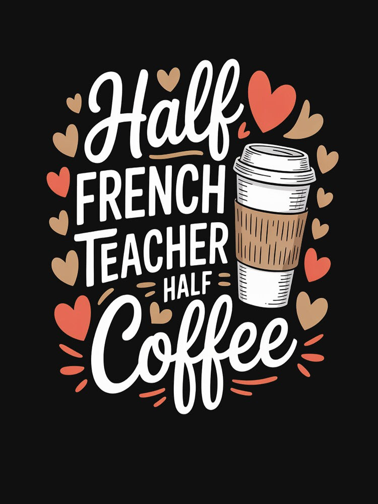 Half French Teacher Half Coffee by LacostCarl