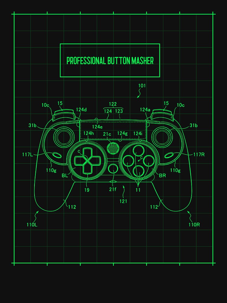 Professional Button Smasher Gaming T shirt by Unlock Success