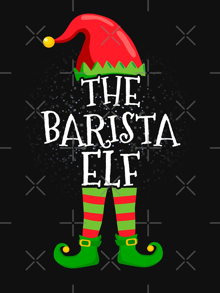 BARISTA Elf Family Matching Christmas Group by CosmoKitsch