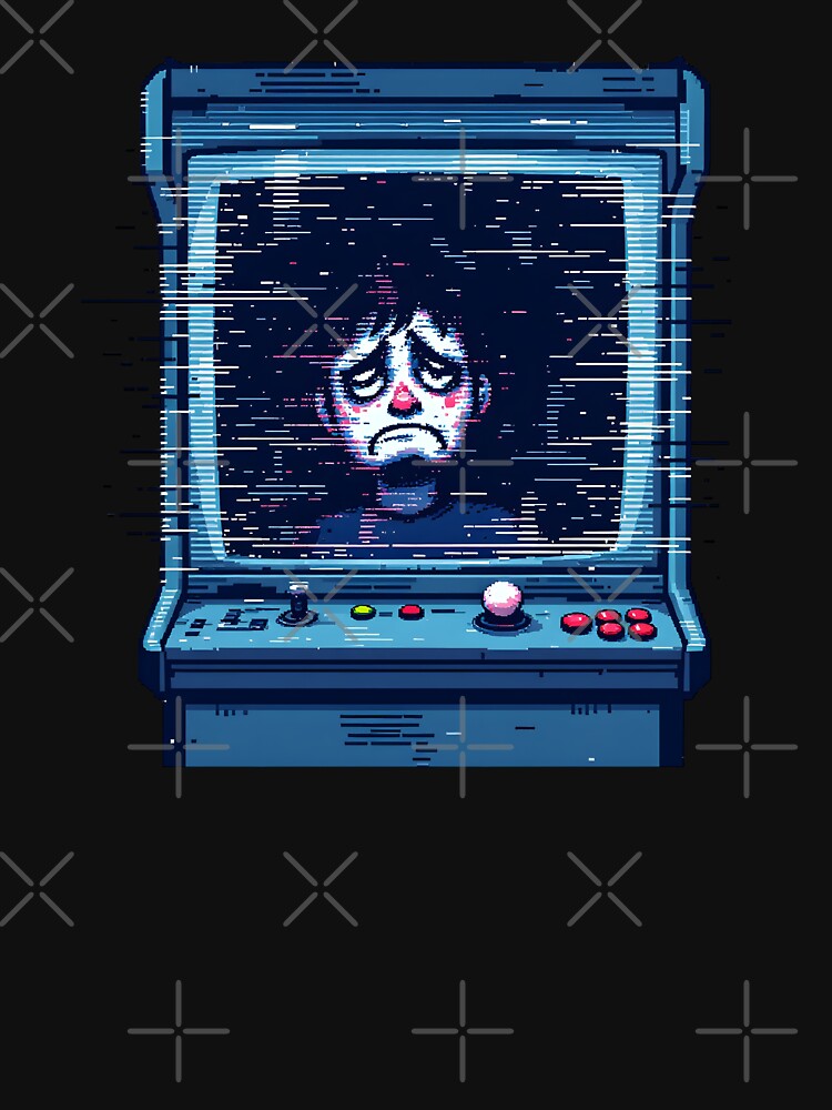 Game Over: Haunted Arcade Machine by Jollys-ArtShop
