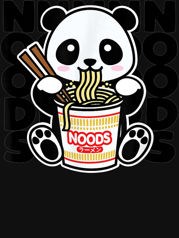 Kawaii Instant Noodles Cute Anime Panda Japanese Noods Gift by MichelleArtsy