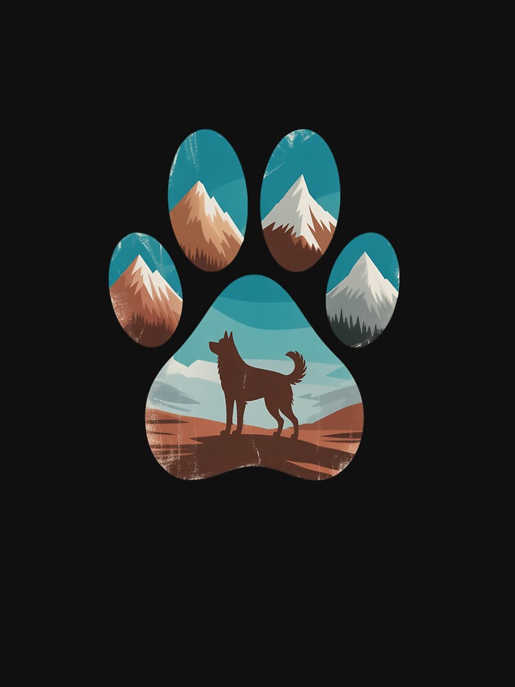 Norwegian Elkhound Paw Mom Dad Dog Lover by LittleDame