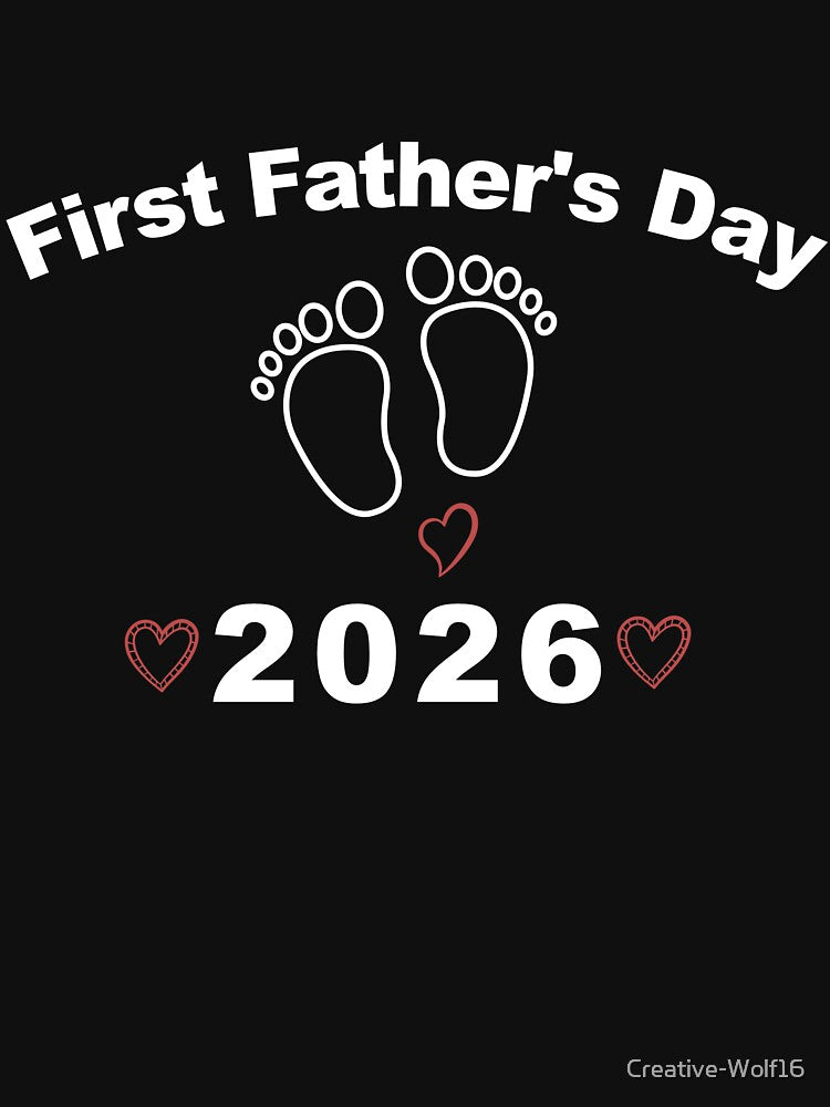 First Father’s Day 2026 New Dad Gift by Creative-Wolf16