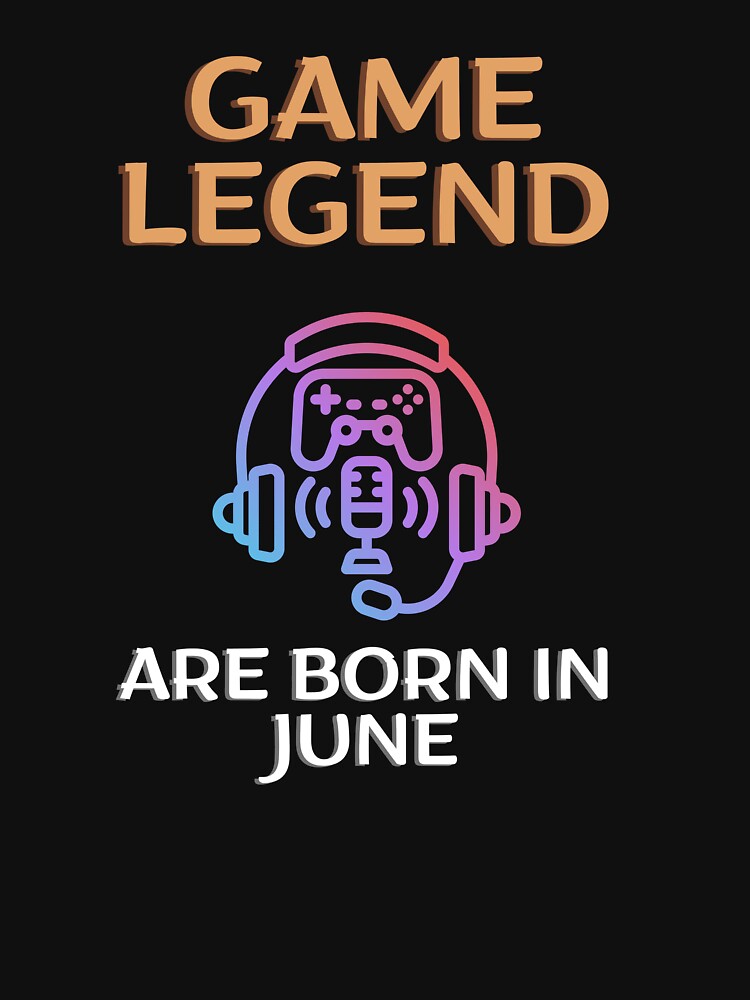 Game legend - Born in June - BW by Nemesiscrowd