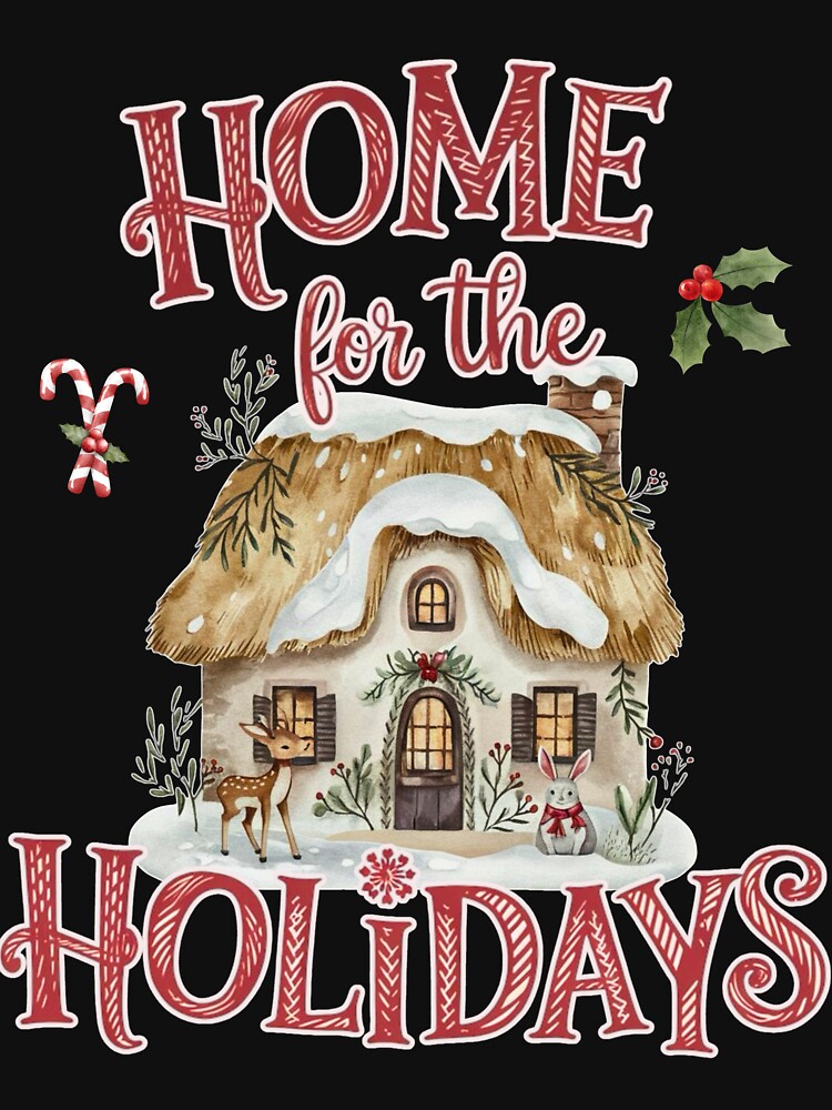 Whimsical Cottagecore Christmas Design with Cozy Holiday Vibes by BunBuntheDog-