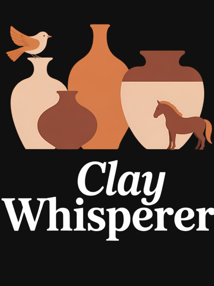 Clay Whisperer Funny Ceramic Artist Sculptor Pottery by tiekanamac