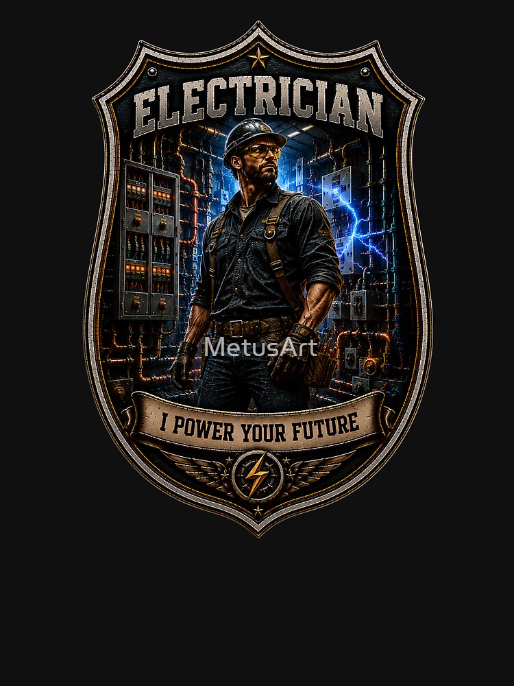 SuperDad - Electrician by MetusArt