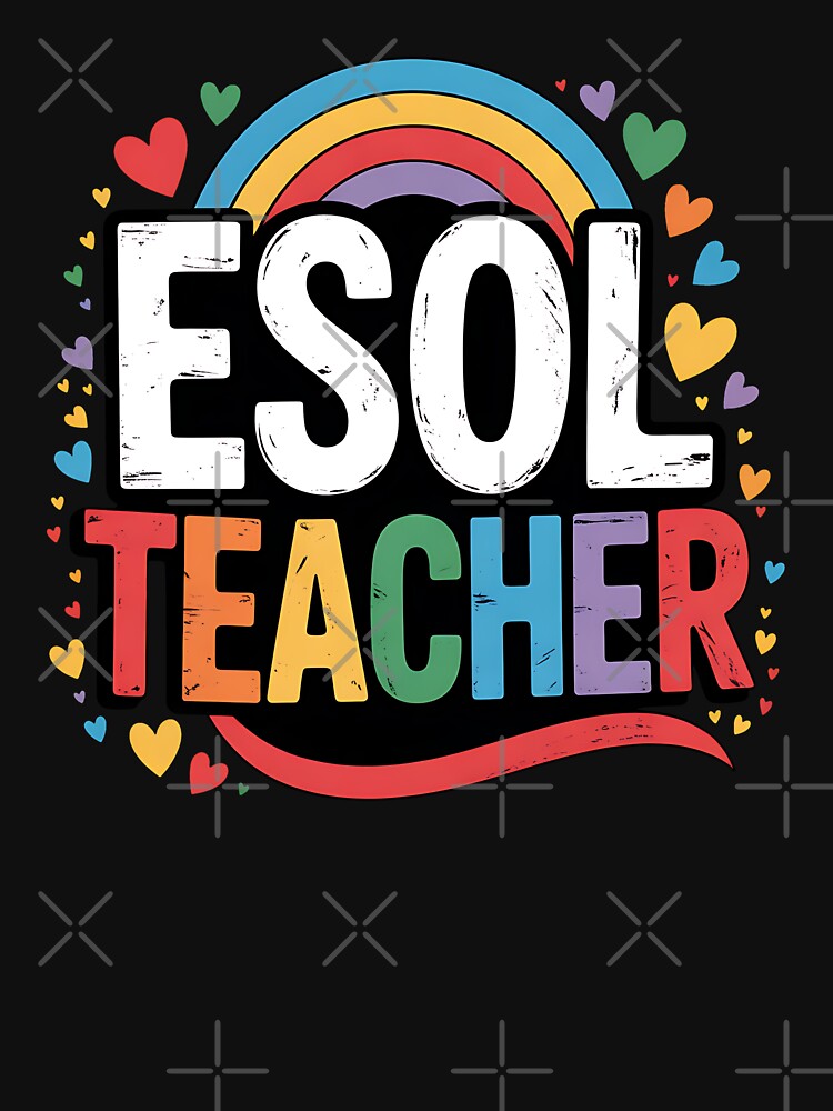 ESOL Teacher, ELL English Language Art Teaching and ESL by BakeryDozen