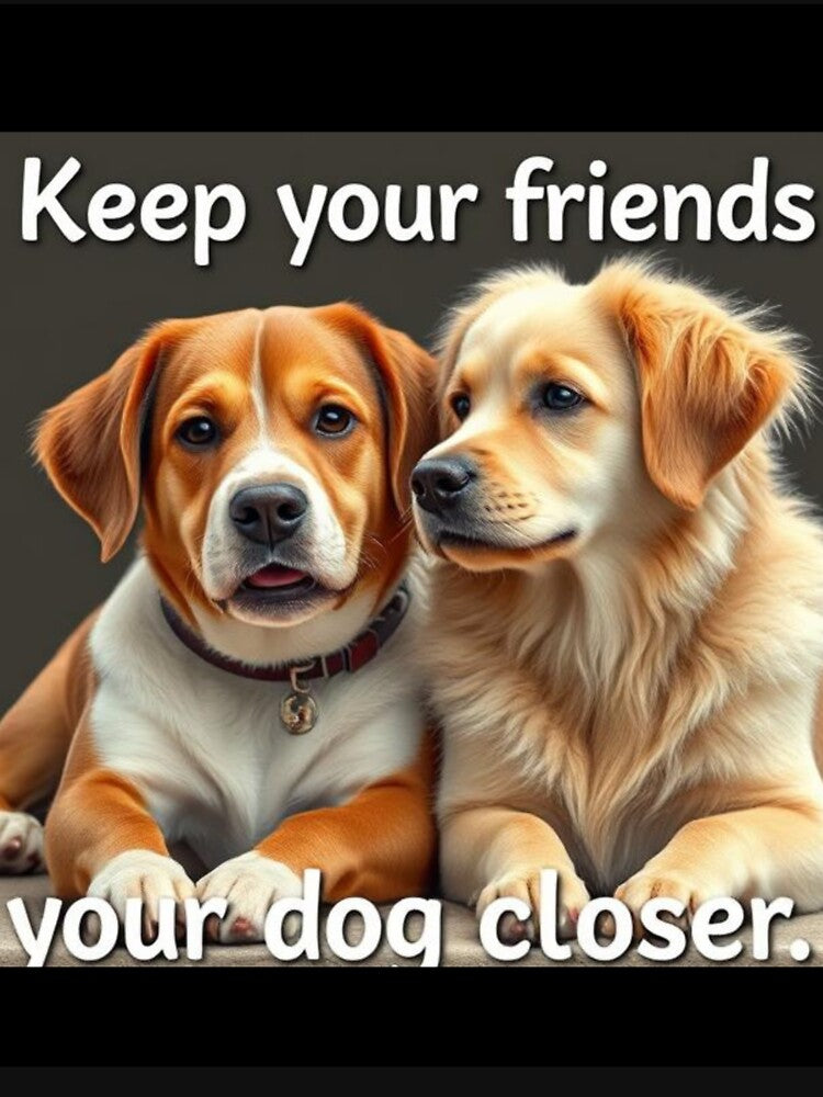 Keep your friends close and your dog closer by SSMC DREAM DESIGN