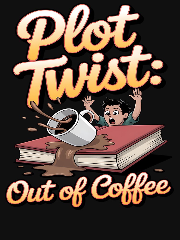 Plot twist - book lover – bookworm - librarian life - literature lover - book club – bibliophile - stack of books - novel addict - paperback fan - readers retreat - book obsession by JansenGS