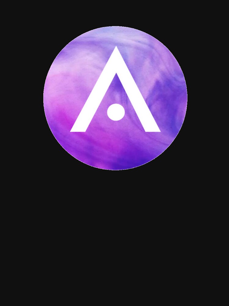 Bright Purple Watercolor Aveda Logo by Dalaura