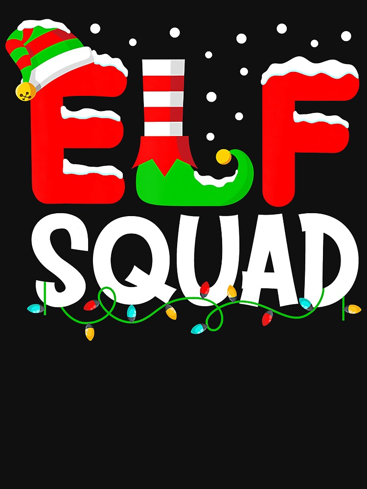Elf Squad Christmas Matching Family Toddler by AaronWeedo