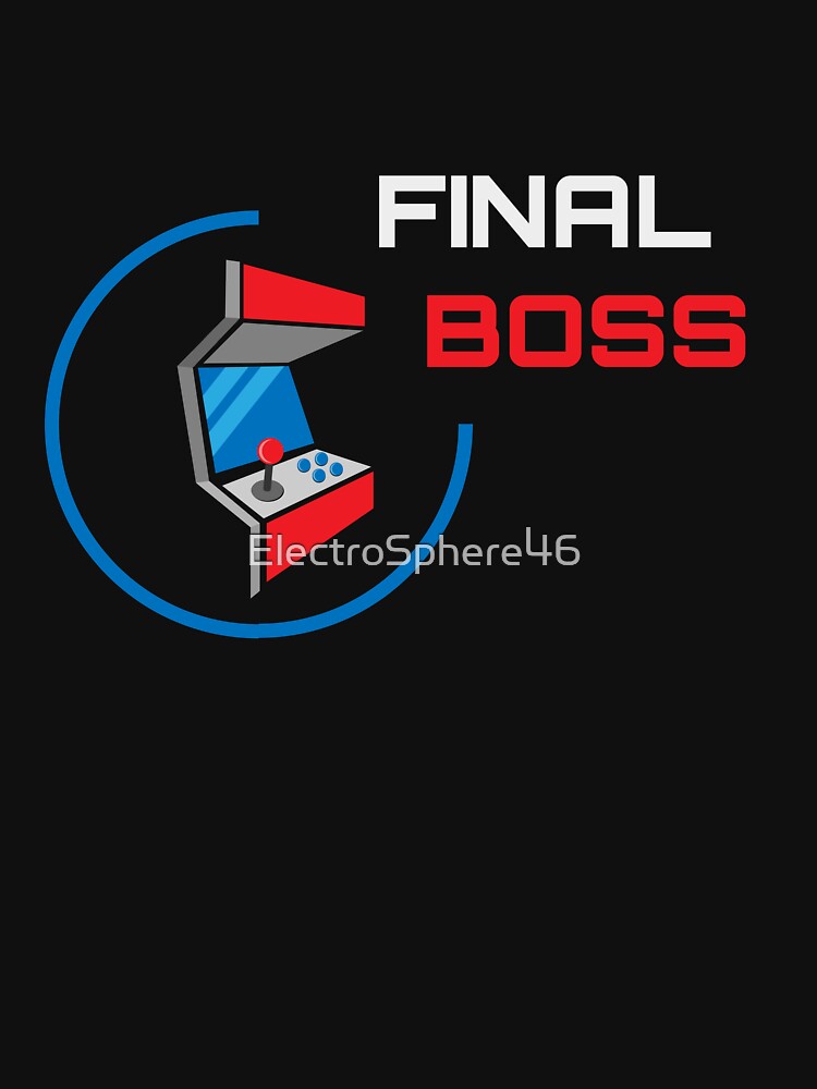 Final Boss Retro Arcade Gamer by ElectroSphere46