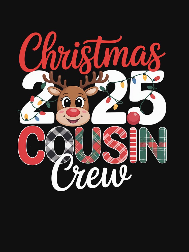 Christmas Cousin Crew 2025 Matching Family by ChristopStano