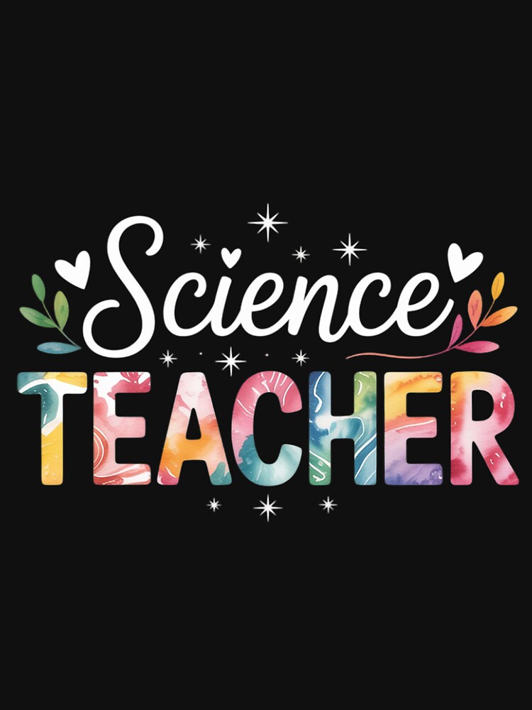 Science Teacher Cute Floral by lavethediso