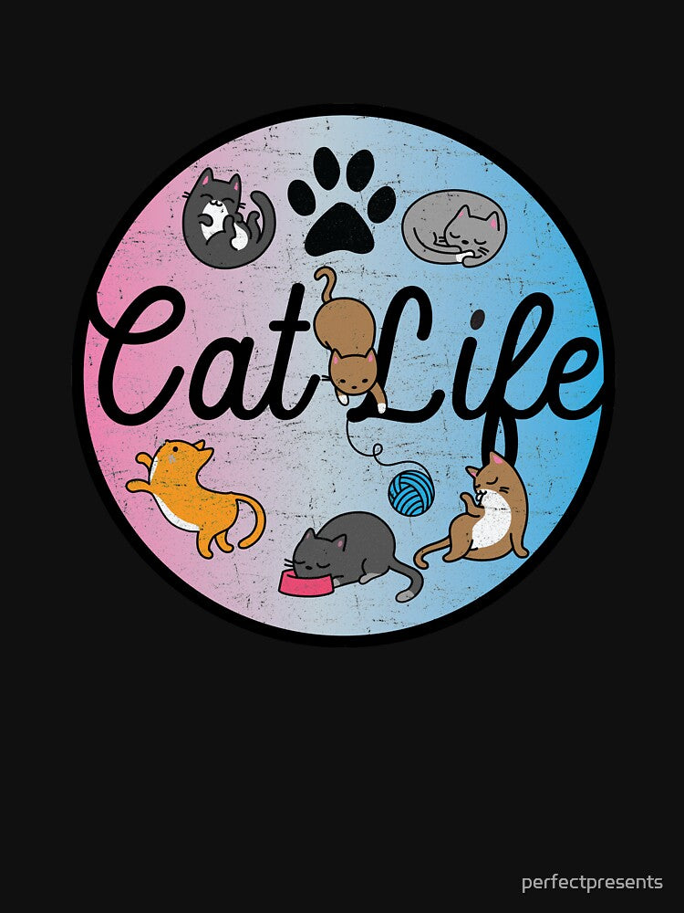 Cute & Funny Cat Life Adorable Circle of Kittens by perfectpresents
