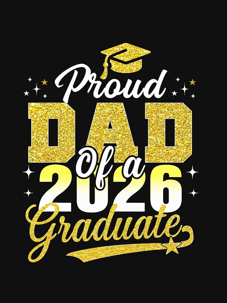 Senior Dad 2026 Graduation Proud Dad of a 2026 Graduate by FrankIsabel