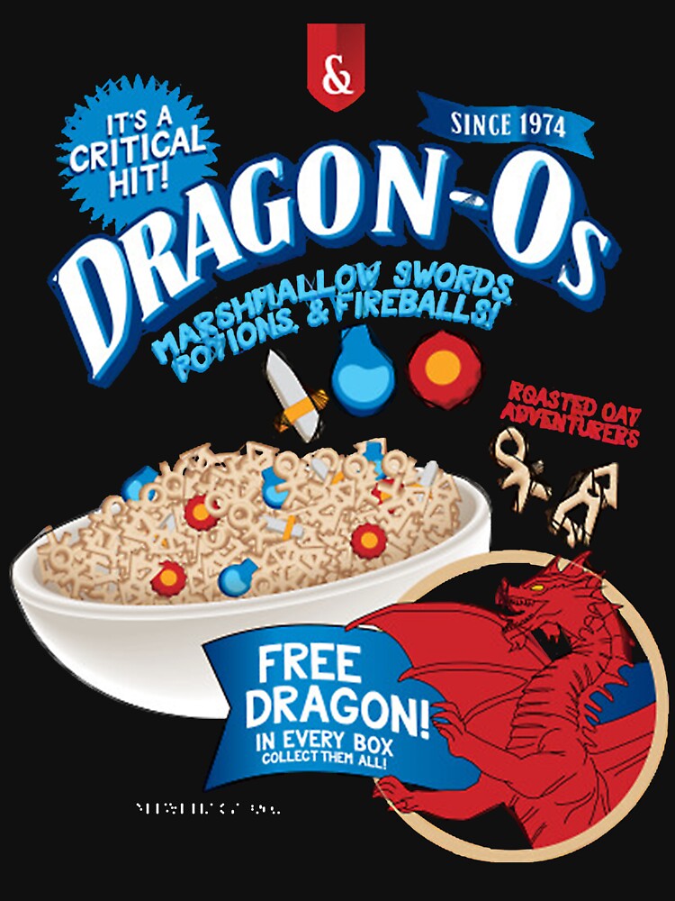 Dragon-Os Cereal Dungeons and Dragons Cereal by melxielaine