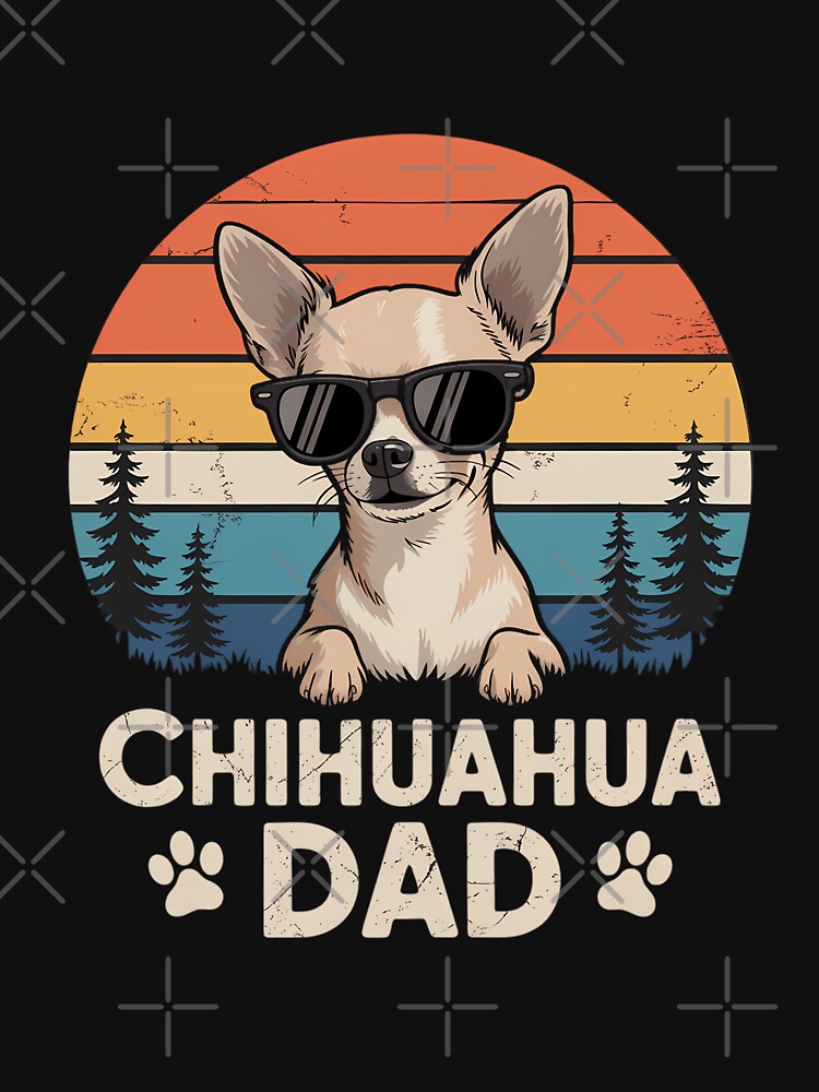 Chihuahua Dad Dog Lovers Father's Day by brynatshop