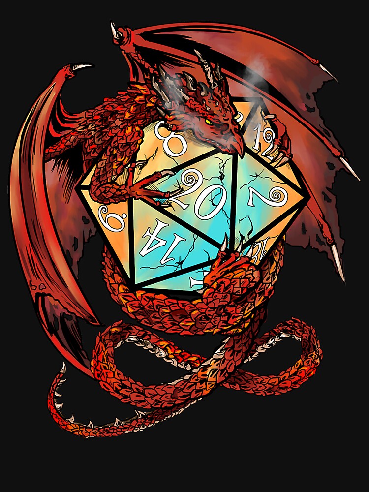 Red Dragon Dice by AaydenLaurente
