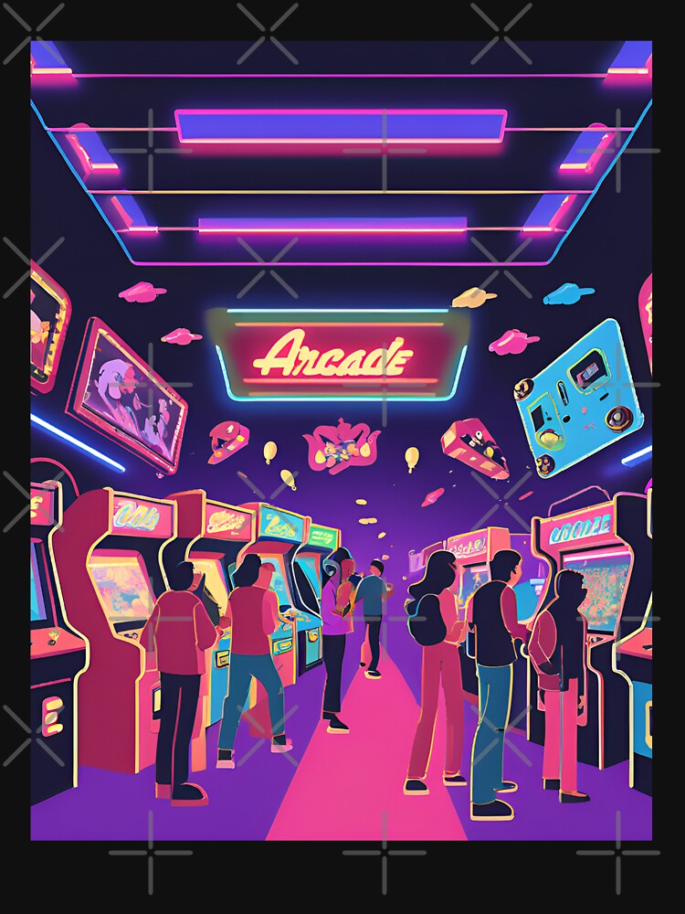 Game On: Vintage Arcade Adventure by bojanaprinting