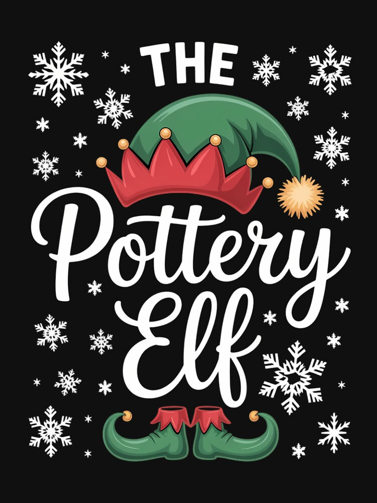 The Pottery Elf Funny Ceramics Artist Clay Pottery Christmas by Turbotine