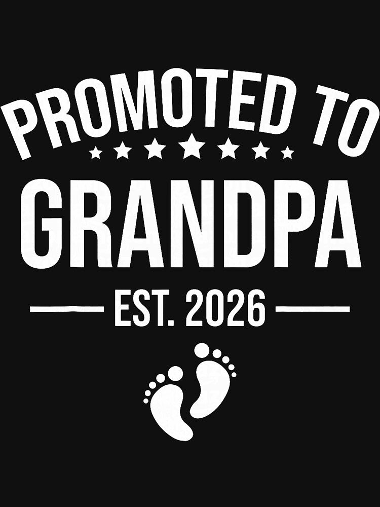 1st Time Grandpa EST 2026 New First Grandpa 2026 by KristineLi