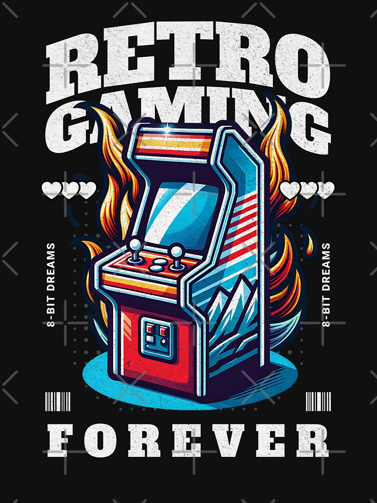 Retro Gaming Forever by Khihi