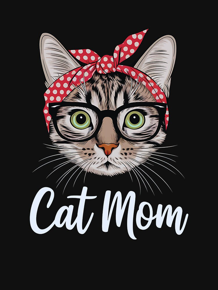 Funny Cat Mom Shirt for Cat Lovers-Mothers Day Gift catmommy by SlocifieShop
