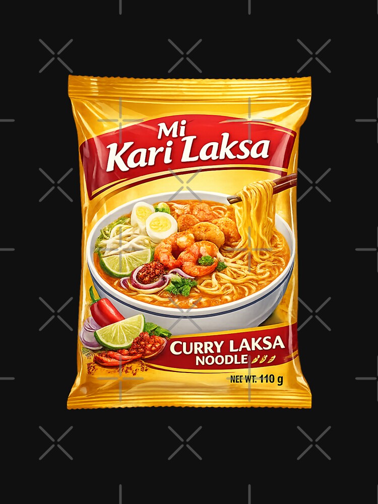Mi Kari Laksa Curry Noodle Package Malaysia by Aryabek