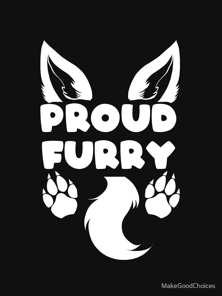 Proud Furry Fursona Animal Costume Convention by MakeGoodChoices