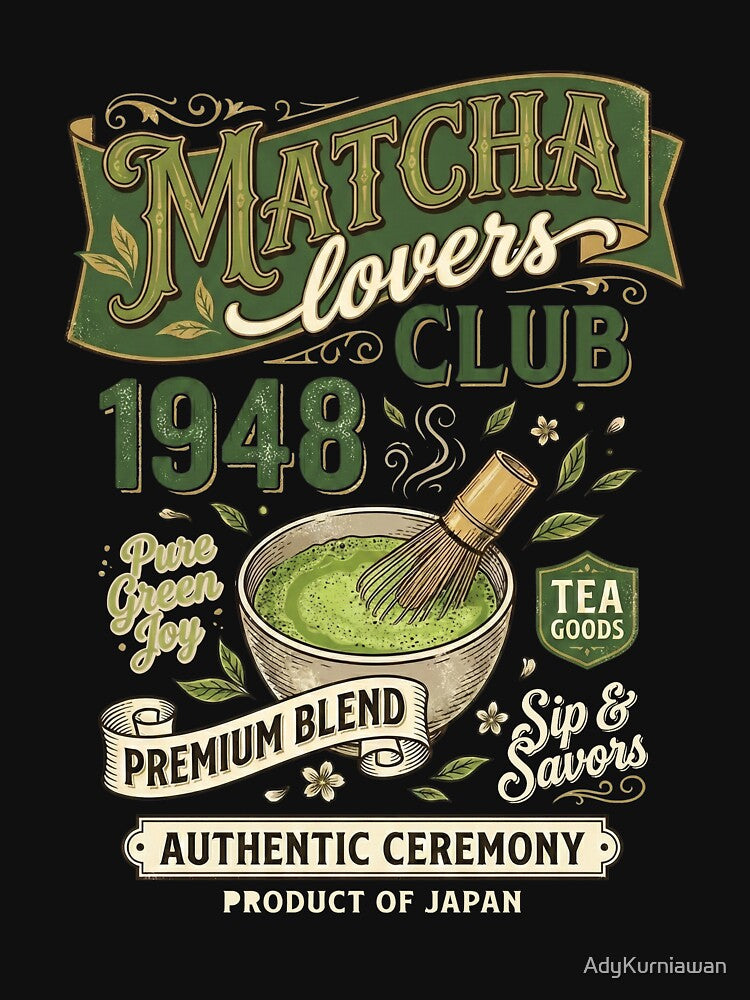 Matcha Lovers Club 1948 by AdyKurniawan
