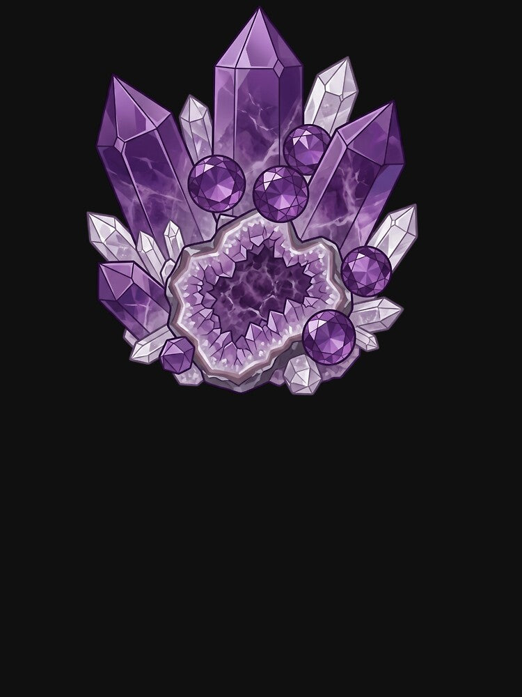 Enchanted Amethyst Crystal Garden by SweetKath19