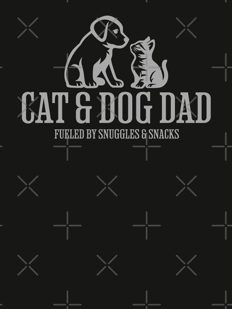 Cat & Dog Dad by Sunscape-Art